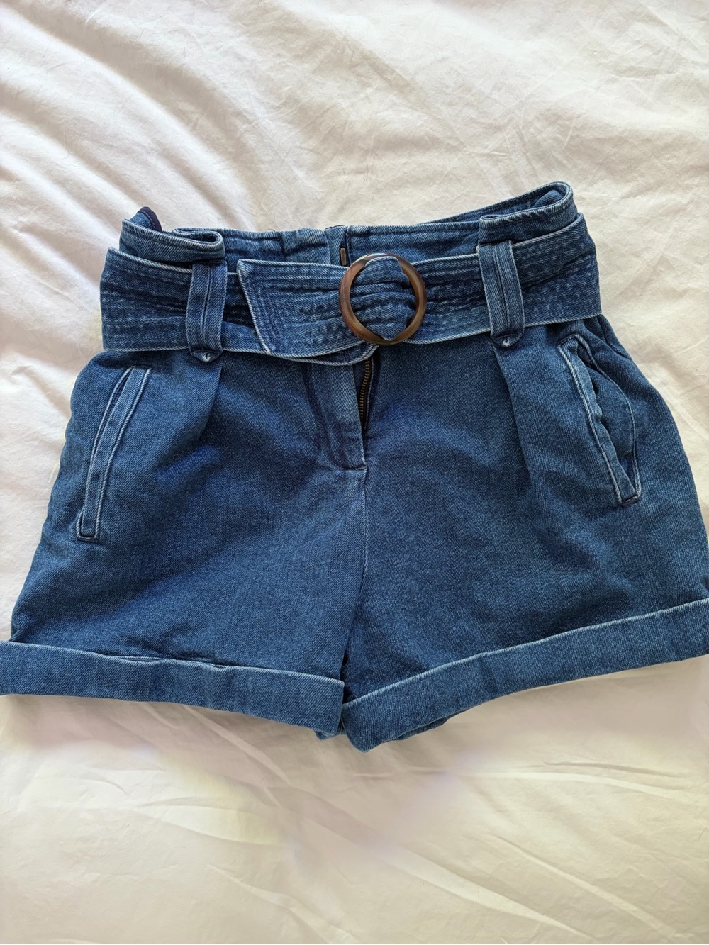 Sezane Rome denim shorts - Picture 3 of 6